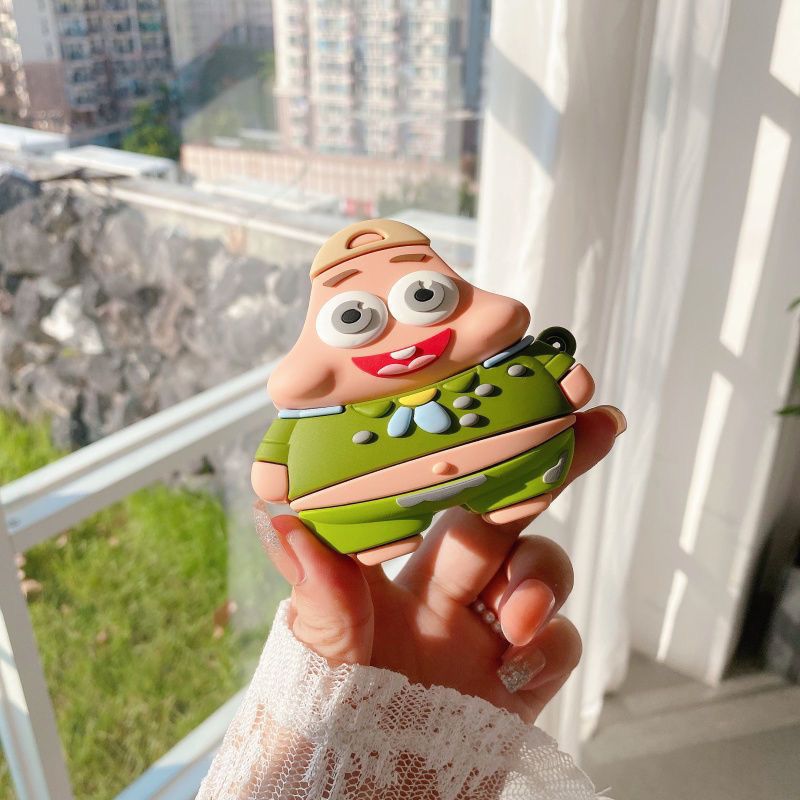 Cute SpongeBob Creative Silico - Earbuds Charging Case avis et prix