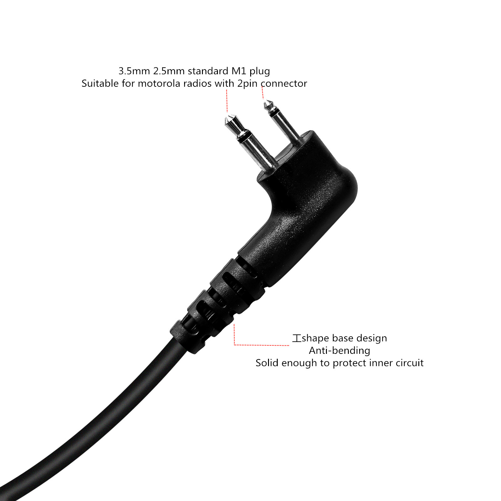 Earpiece Surveillance Kit, Wal - Wired Earphone Mic avis et prix