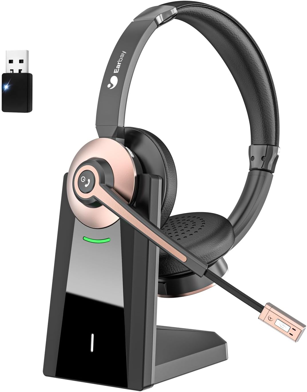 Wireless Headset with Mic, Noi - Noise Cancelling Headphone avis et prix