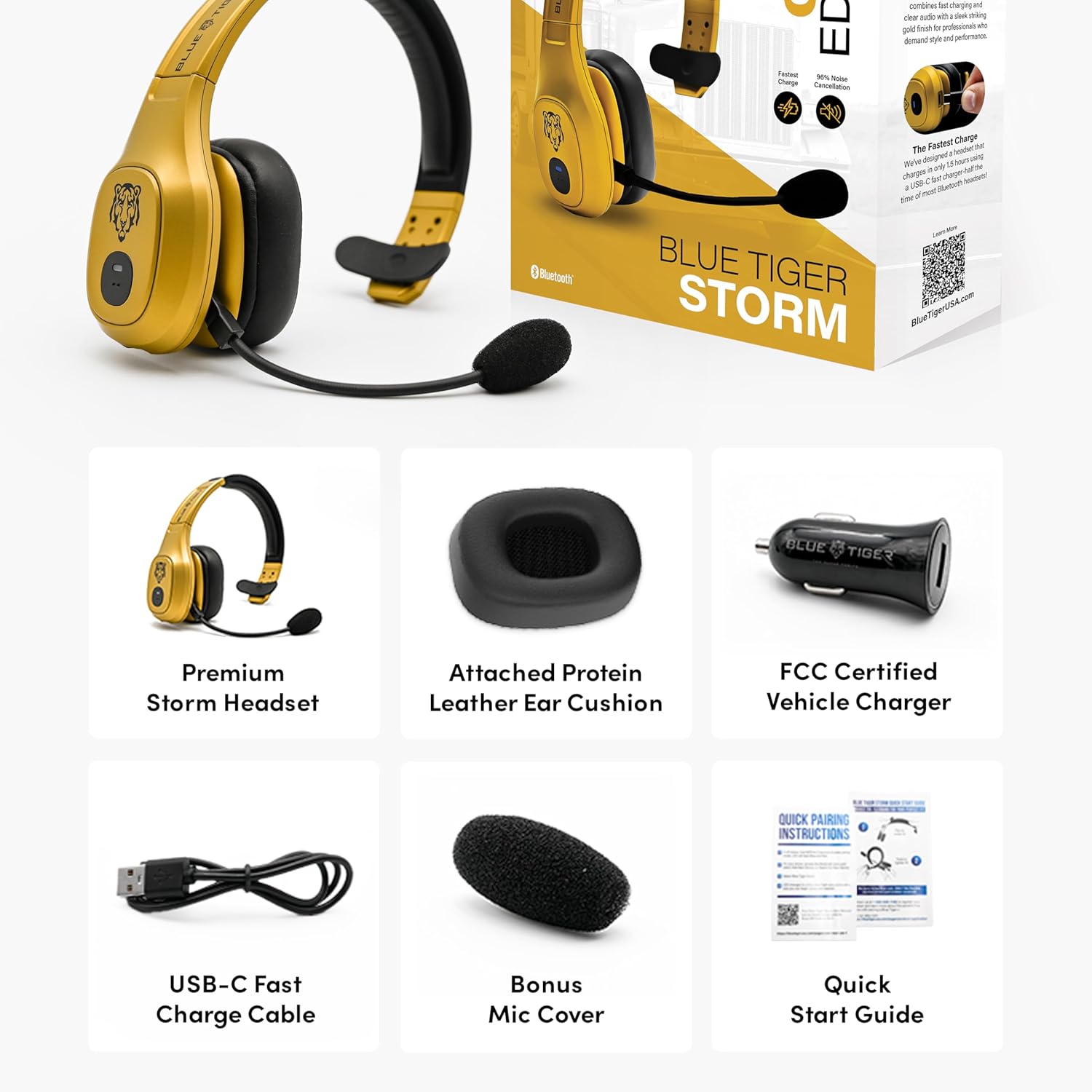 Premium Trucker Bluetooth Head - Usb C Earphone avis et prix