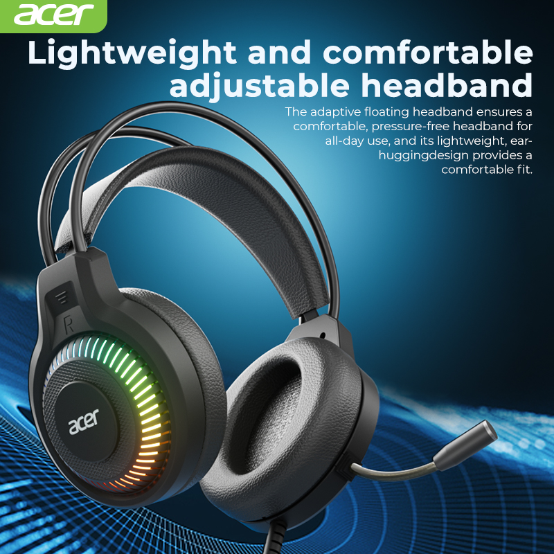 RGB Cool Lighting Wired Earpho - Gaming Headset Rgb avis et prix