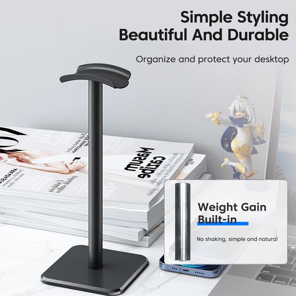 Universal Headphone Stand Alum - Headphone Stand Desk avis et prix