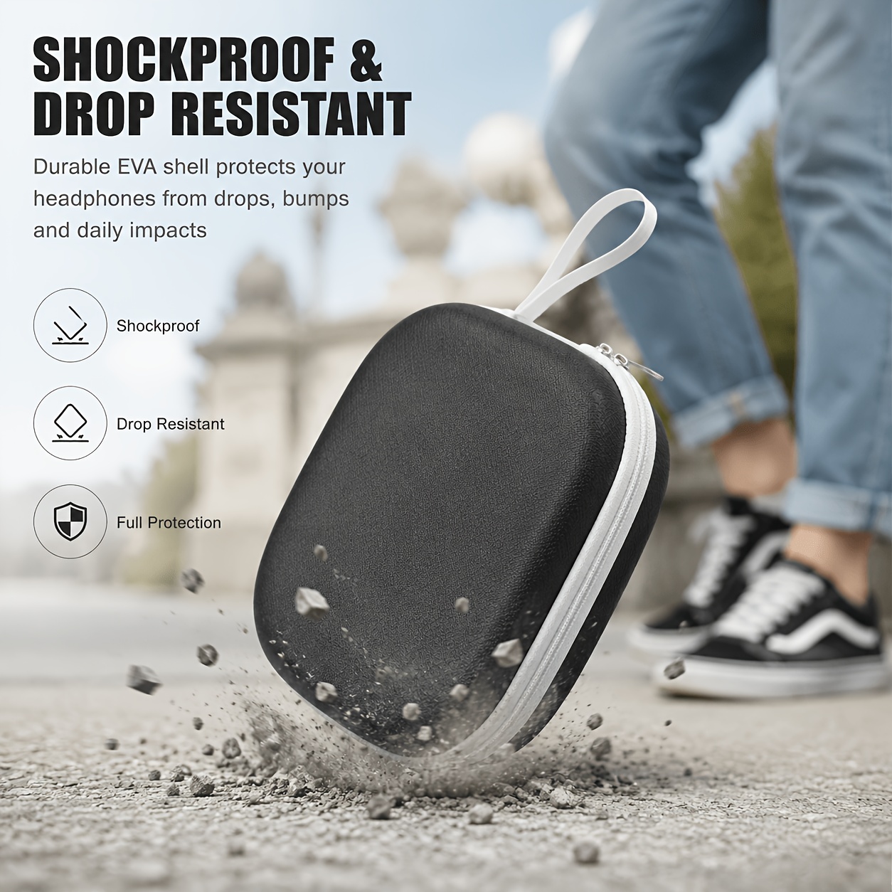 Portable Headphone Storage Cas - Headphone Case Hard avis et prix