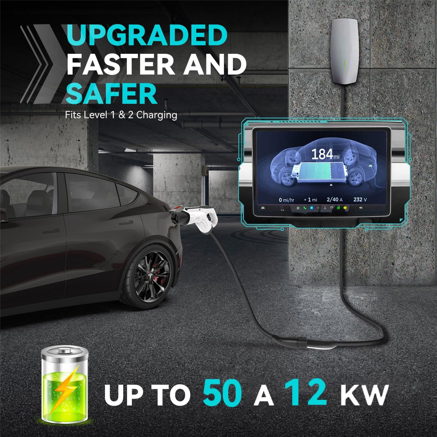 WUFEN Tesla Electric Vehicle C - Cable Extension 3.5 avis et prix
