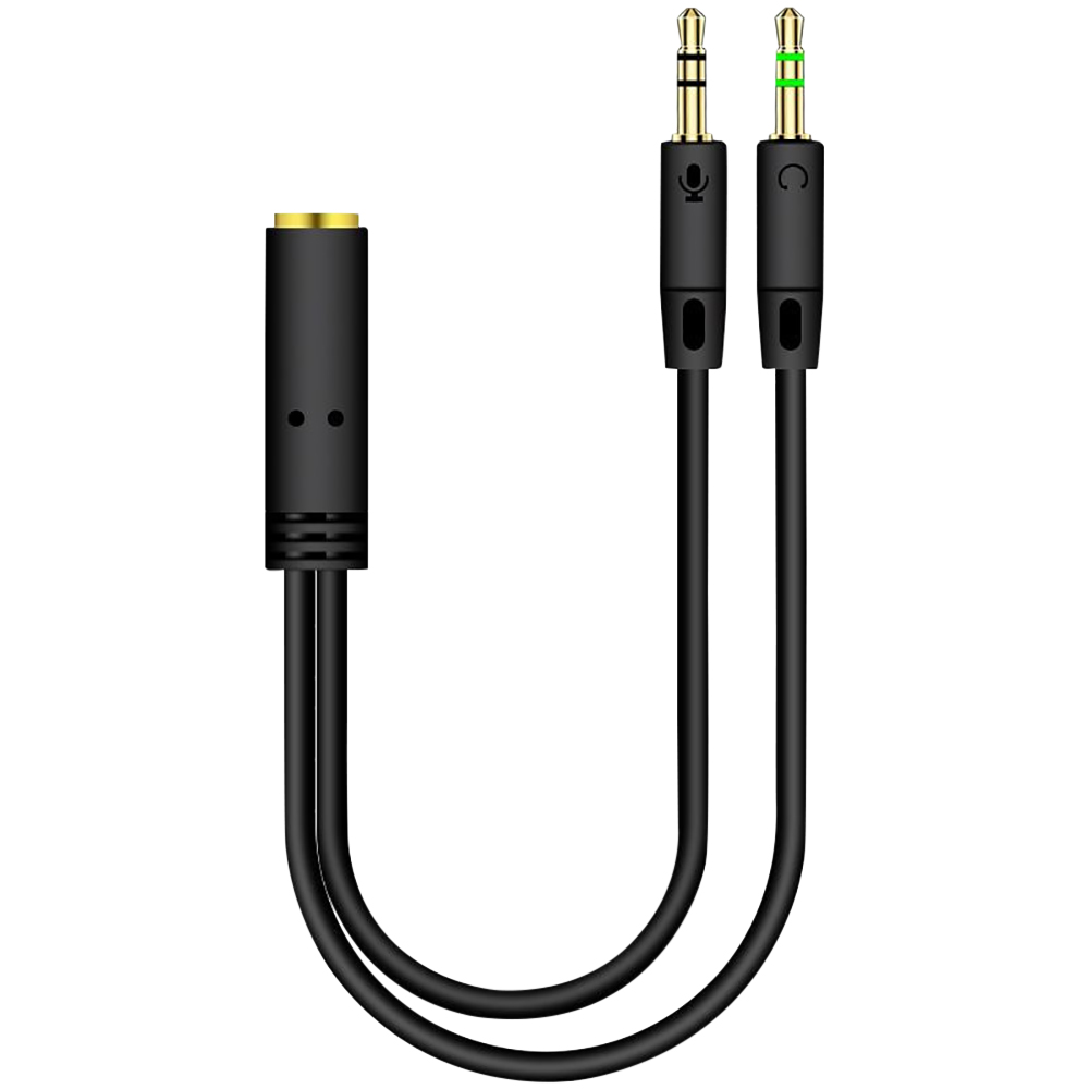 3.5mm Jack 2 Male To 1 Female  - Earphone Splitter Jack avis et prix