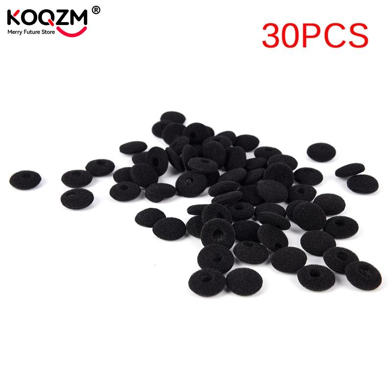 30pcs Sponge Covers Tips Black - Earphone Foam Tip avis et prix