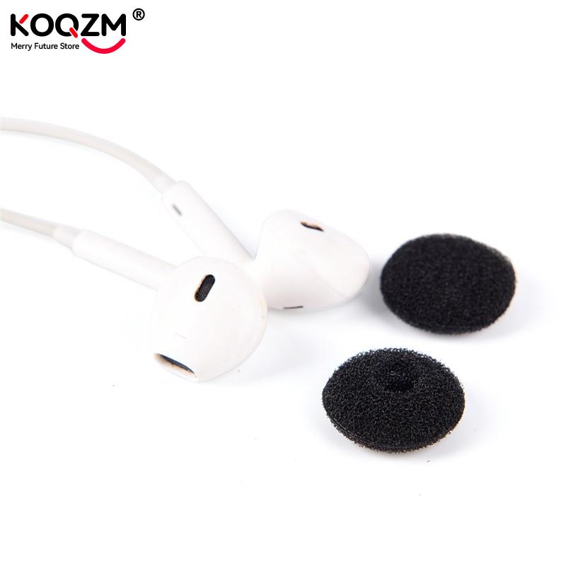 30pcs Sponge Covers Tips Black - Earphone Foam Tip avis et prix