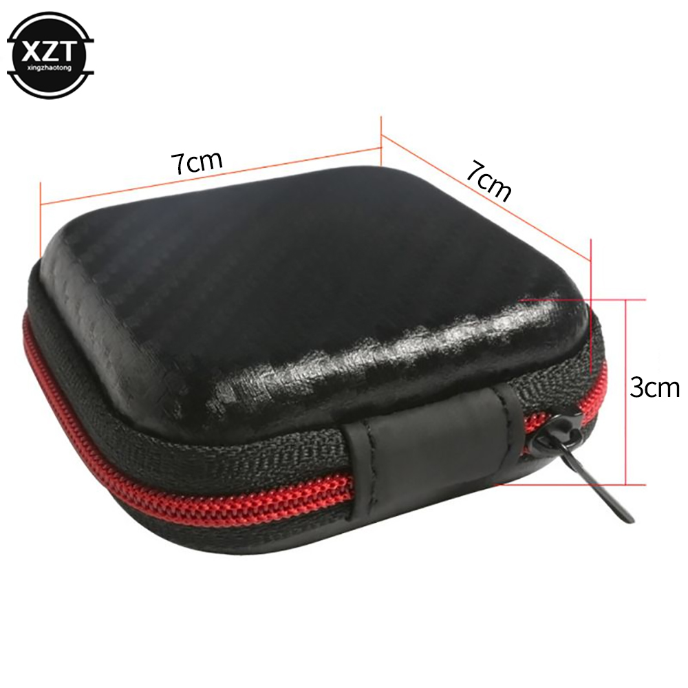 Headphone Bag Mini Zipper Squa - Headphone Case Hard avis et prix