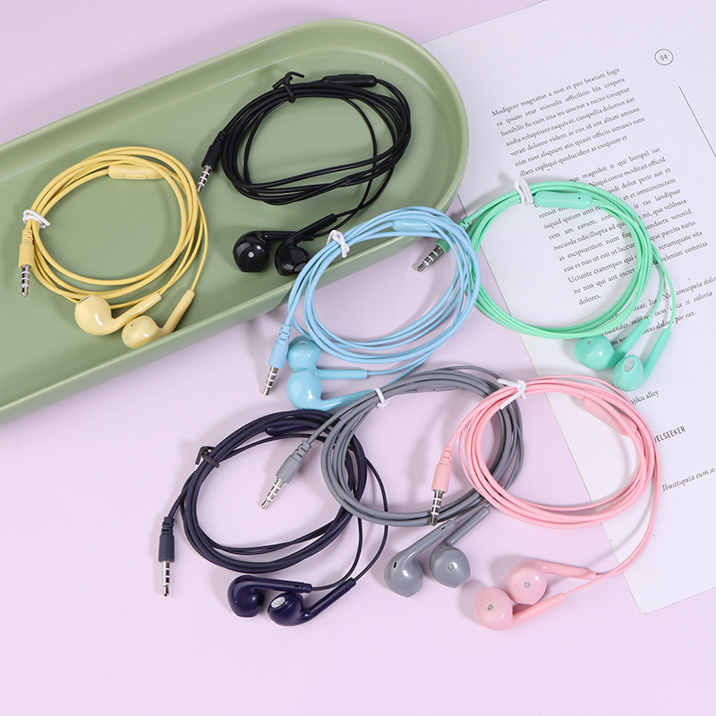 U19 Smooth Surface Wired Earph - Wired Earphone Mic avis et prix