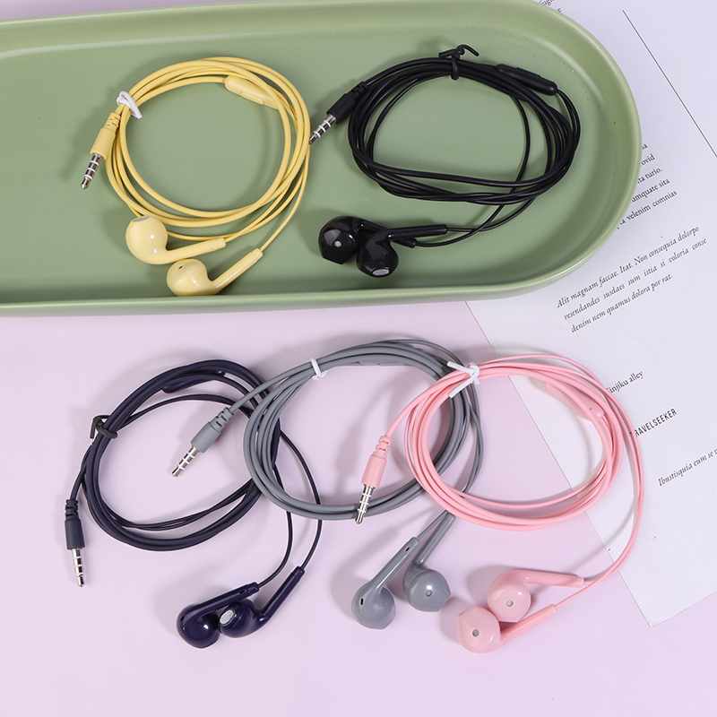 U19 Smooth Surface Wired Earph - Wired Earphone Mic avis et prix