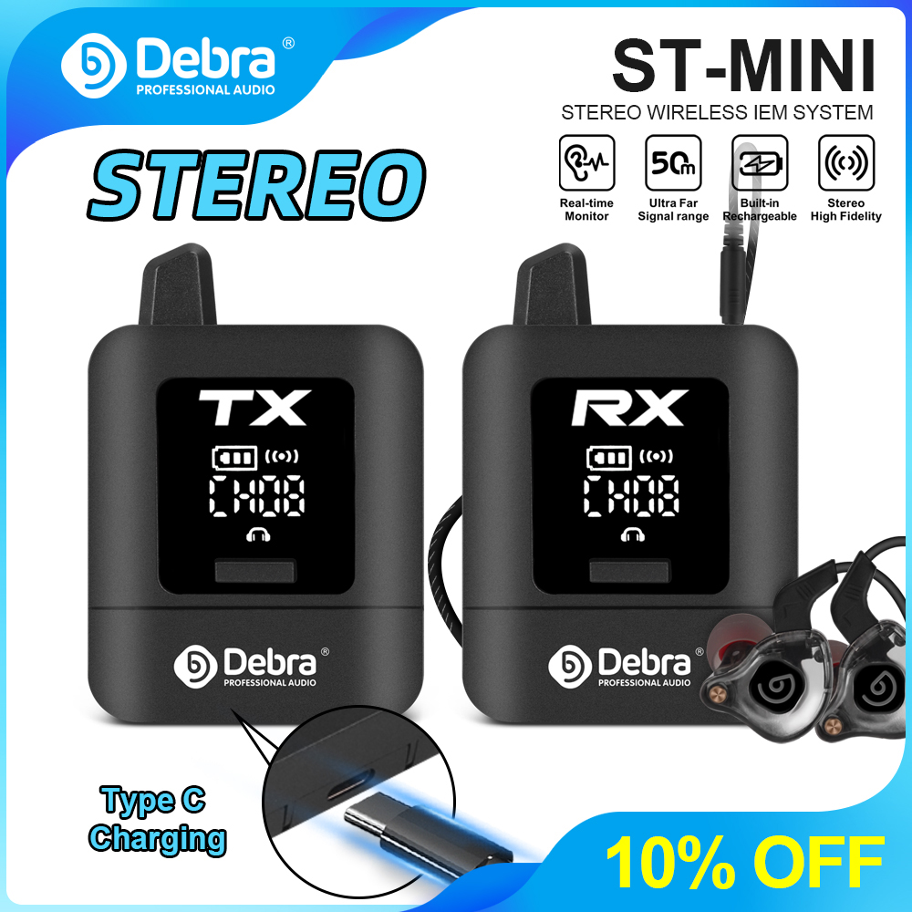 Debra New Stere Protable UHF I - In Ear Monitor Iem avis et prix