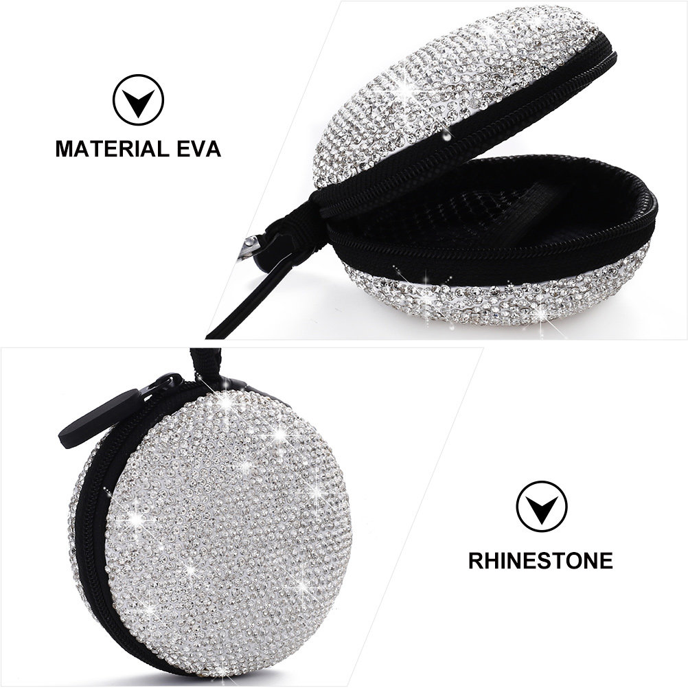1Pcs Portable Earphone Storage - Headphone Case Hard avis et prix