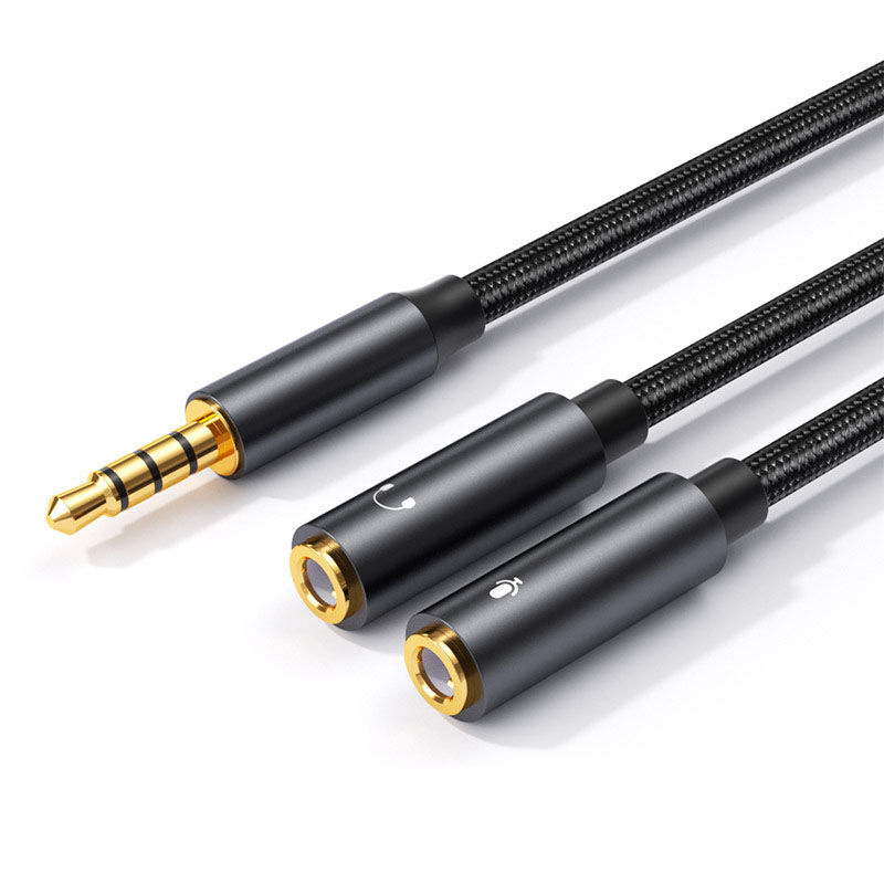 3.5mm Jack Aux Audio Cable Mal - Earphone Splitter Jack avis et prix