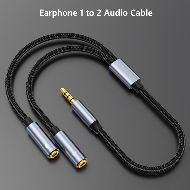 3.5mm Jack Aux Audio Cable Mal - Earphone Splitter Jack avis et prix
