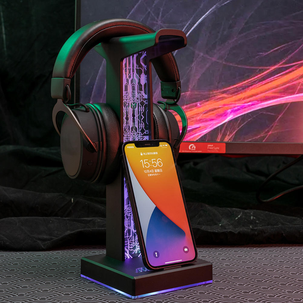 RGB Gaming Headphone Stand Dua - Headphone Stand Desk avis et prix