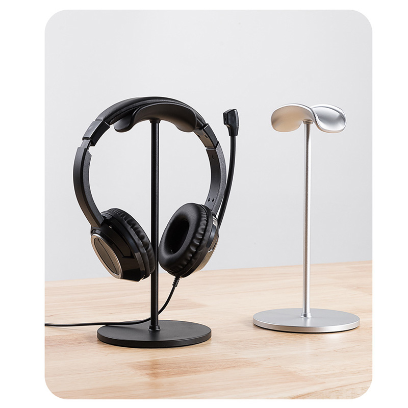 Metal Head-Mounted Headphone S - Headphone Stand Desk avis et prix