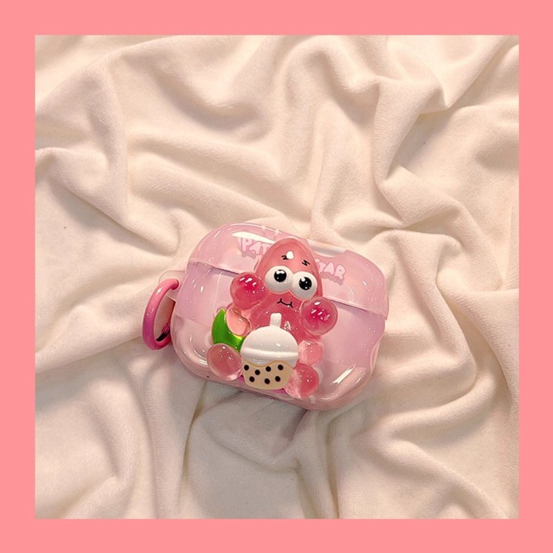 Cute SpongeBob 3D Protective C - Earbuds Charging Case avis et prix