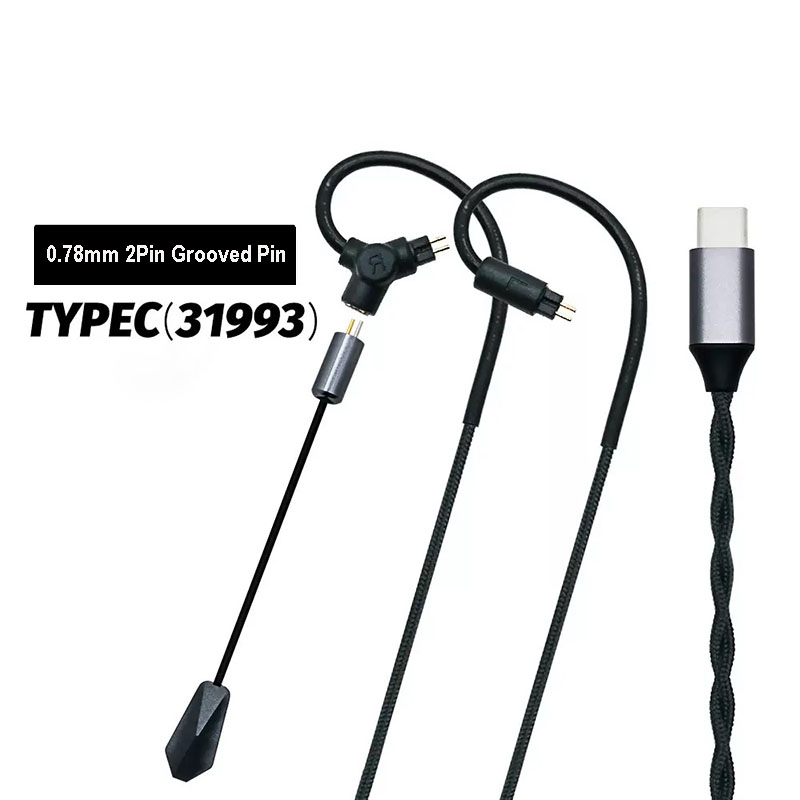 0.78 QDC MMCX Gaming Earphone  - Usb C Earphone avis et prix