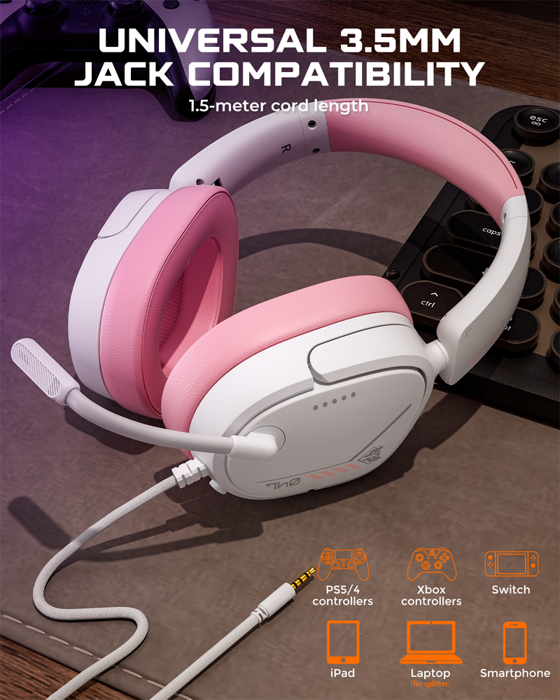 NUBWO HG04L Gaming Headset for - Gaming Headset Rgb avis et prix