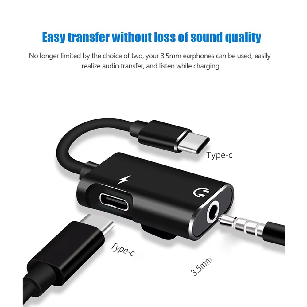 2 in 1 Headphone Audio Cable A - Earphone Splitter Jack avis et prix